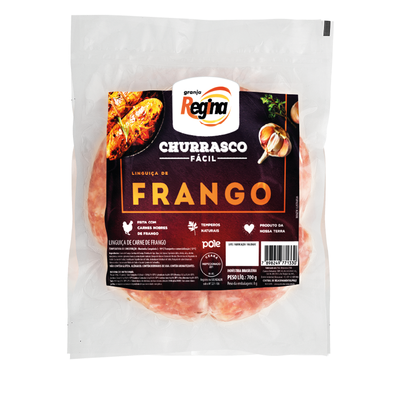 Linguiça de Frango Cong 700g - Churrasco Fácil